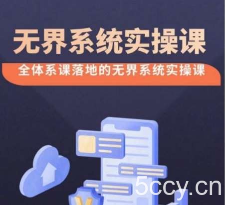 无界系统实操课【38节完整版】,全体系落地无界改版后选择、出价、高投产做付费引流