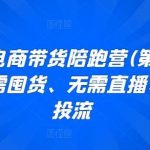 小红书电商带货陪跑营(第十一期)，无需囤货、无需直播、无需投流-我创创业-副业网-网络创业-资源分享-网课资源-学习教程-学知识-自媒体-抖音-视频号-小红书-网络项目,赚钱软件,副业,兼职,学生赚,挂机赚-我创创业-副业网-5ccy.cn