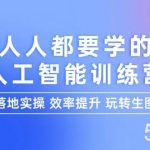 (9872期)人人都要学的-人工智能特训营,落地实操 效率提升 玩转生图(22节课)-我创创业-副业网-网络创业-资源分享-网课资源-学习教程-学知识-自媒体-抖音-视频号-小红书-网络项目,赚钱软件,副业,兼职,学生赚,挂机赚-我创创业-副业网-5ccy.cn