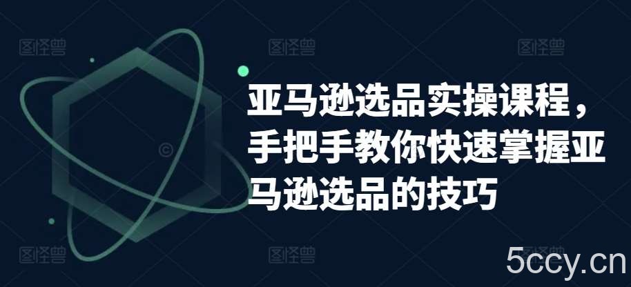 亚马逊选品实操课程，手把手教你快速掌握亚马逊选品的技巧-我创创业-副业网-网络创业-资源分享-网课资源-学习教程-学知识-自媒体-抖音-视频号-小红书-网络项目,赚钱软件,副业,兼职,学生赚,挂机赚-我创创业-副业网-5ccy.cn