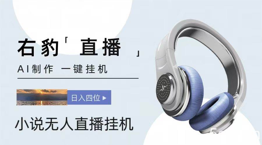 右豹小说无人直播挂机吸金项目，简单易行收益稳定， 月入1000+-我创创业-副业网-网络创业-资源分享-网课资源-学习教程-学知识-自媒体-抖音-视频号-小红书-网络项目,赚钱软件,副业,兼职,学生赚,挂机赚-我创创业-副业网-5ccy.cn