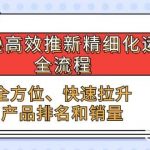 （10554期）亚马逊-高效推新精细化 运营全流程，全方位、快速 拉升产品排名和销量-我创创业-副业网-网络创业-资源分享-网课资源-学习教程-学知识-自媒体-抖音-视频号-小红书-网络项目,赚钱软件,副业,兼职,学生赚,挂机赚-我创创业-副业网-5ccy.cn