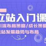 （10549期）独立站 入门课：多渠道 引流布局策略/成长策略/垂直站发展趋势与布局-我创创业-副业网-网络创业-资源分享-网课资源-学习教程-学知识-自媒体-抖音-视频号-小红书-网络项目,赚钱软件,副业,兼职,学生赚,挂机赚-我创创业-副业网-5ccy.cn