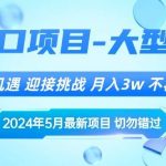 （10597期）2024年5月最新风口项目，抓住机遇，迎接挑战，月入3w+，不再是梦-我创创业-副业网-网络创业-资源分享-网课资源-学习教程-学知识-自媒体-抖音-视频号-小红书-网络项目,赚钱软件,副业,兼职,学生赚,挂机赚-我创创业-副业网-5ccy.cn