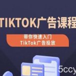 TikTok广告投放课程,从0-1实操课,带你快速入门TikTok广告投放-我创创业-副业网-网络创业-资源分享-网课资源-学习教程-学知识-自媒体-抖音-视频号-小红书-网络项目,赚钱软件,副业,兼职,学生赚,挂机赚-我创创业-副业网-5ccy.cn