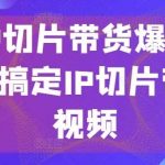 明星IP切片带货爆单营,0基础搞定IP切片带货短视频-我创创业-副业网-网络创业-资源分享-网课资源-学习教程-学知识-自媒体-抖音-视频号-小红书-网络项目,赚钱软件,副业,兼职,学生赚,挂机赚-我创创业-副业网-5ccy.cn