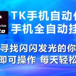 (10815期)海外抖音TK手机自动挂机,每天轻松搞2张-我创创业-副业网-网络创业-资源分享-网课资源-学习教程-学知识-自媒体-抖音-视频号-小红书-网络项目,赚钱软件,副业,兼职,学生赚,挂机赚-我创创业-副业网-5ccy.cn