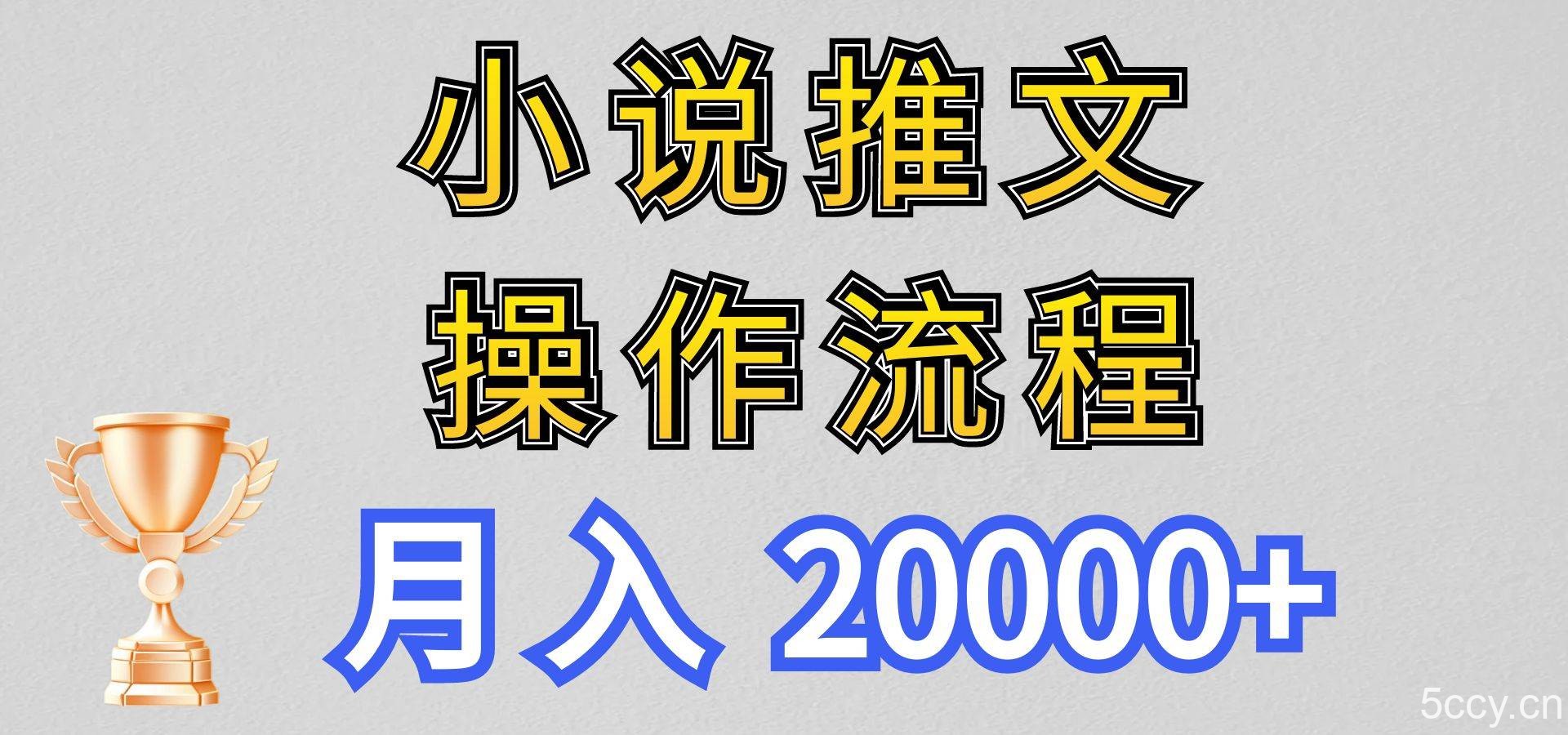 小说推文项目新玩法操作全流程，月入20000+，门槛低非常适合新手-我创创业-副业网-网络创业-资源分享-网课资源-学习教程-学知识-自媒体-抖音-视频号-小红书-网络项目,赚钱软件,副业,兼职,学生赚,挂机赚-我创创业-副业网-5ccy.cn