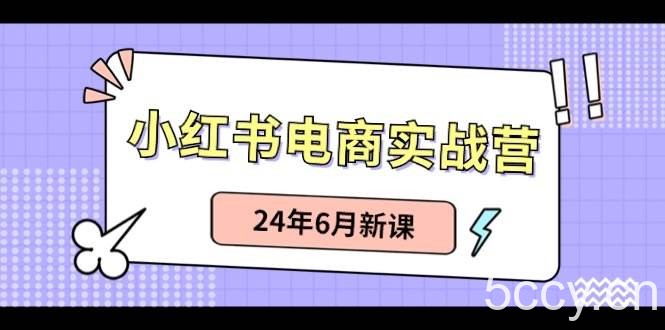 （10984期）小红书电商实战营：小红书笔记带货和无人直播，24年6月新课-我创创业-副业网-网络创业-资源分享-网课资源-学习教程-学知识-自媒体-抖音-视频号-小红书-网络项目,赚钱软件,副业,兼职,学生赚,挂机赚-我创创业-副业网-5ccy.cn