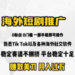 (9746期)海外短剧推广分佣-我创创业-副业网-网络创业-资源分享-网课资源-学习教程-学知识-自媒体-抖音-视频号-小红书-网络项目,赚钱软件,副业,兼职,学生赚,挂机赚-我创创业-副业网-5ccy.cn