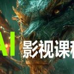 AI电影创作,AI影视创作全套完整课程-我创创业-副业网-网络创业-资源分享-网课资源-学习教程-学知识-自媒体-抖音-视频号-小红书-网络项目,赚钱软件,副业,兼职,学生赚,挂机赚-我创创业-副业网-5ccy.cn