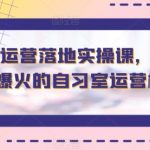 智习室运营落地实操课，1堂课讲透爆火的自习室运营模式-我创创业-副业网-网络创业-资源分享-网课资源-学习教程-学知识-自媒体-抖音-视频号-小红书-网络项目,赚钱软件,副业,兼职,学生赚,挂机赚-我创创业-副业网-5ccy.cn