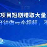 超级蓝海项目短剧赚取大量美钞项目，国内短剧出海tk赚美钞，十分钟做一个视频【揭秘】-我创创业-副业网-网络创业-资源分享-网课资源-学习教程-学知识-自媒体-抖音-视频号-小红书-网络项目,赚钱软件,副业,兼职,学生赚,挂机赚-我创创业-副业网-5ccy.cn
