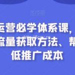 拼多多运营必学体系课,带你了解最新流量获取方法、帮助你降低推广成本-我创创业-副业网-网络创业-资源分享-网课资源-学习教程-学知识-自媒体-抖音-视频号-小红书-网络项目,赚钱软件,副业,兼职,学生赚,挂机赚-我创创业-副业网-5ccy.cn