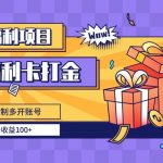 (8467期)福利卡打金,无限制多开账号,单号收益100-我创创业-副业网-网络创业-资源分享-网课资源-学习教程-学知识-自媒体-抖音-视频号-小红书-网络项目,赚钱软件,副业,兼职,学生赚,挂机赚-我创创业-副业网-5ccy.cn