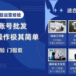 (8135期)自媒体账号批发,看我怎么一天赚1个W,超简单-我创创业-副业网-网络创业-资源分享-网课资源-学习教程-学知识-自媒体-抖音-视频号-小红书-网络项目,赚钱软件,副业,兼职,学生赚,挂机赚-我创创业-副业网-5ccy.cn