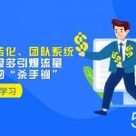教你打造引流、转化、团队系统,让你收获很多引爆流量、翻倍业绩的“杀手锏”-我创创业-副业网-网络创业-资源分享-网课资源-学习教程-学知识-自媒体-抖音-视频号-小红书-网络项目,赚钱软件,副业,兼职,学生赚,挂机赚-我创创业-副业网-5ccy.cn