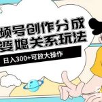 视频号创作分成之婆媳关系玩法【教程 素材渠道】【揭秘】-我创创业-副业网-网络创业-资源分享-网课资源-学习教程-学知识-自媒体-抖音-视频号-小红书-网络项目,赚钱软件,副业,兼职,学生赚,挂机赚-我创创业-副业网-5ccy.cn