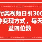 抖音赔付类视频日引300 创业粉,多种变现方式,每天持续收益四位数【揭秘】-我创创业-副业网-网络创业-资源分享-网课资源-学习教程-学知识-自媒体-抖音-视频号-小红书-网络项目,赚钱软件,副业,兼职,学生赚,挂机赚-我创创业-副业网-5ccy.cn