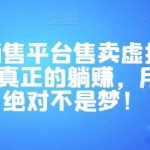 全自动销售平台售卖虚拟产品,助你实现真正的躺赚,月入3万+绝对不是梦!【揭秘】-我创创业-副业网-网络创业-资源分享-网课资源-学习教程-学知识-自媒体-抖音-视频号-小红书-网络项目,赚钱软件,副业,兼职,学生赚,挂机赚-我创创业-副业网-5ccy.cn