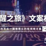 （7776期）《觉醒之旅》文案模型，带着你用你的一件小事写出一篇有意义的短视频文案-我创创业-副业网-网络创业-资源分享-网课资源-学习教程-学知识-自媒体-抖音-视频号-小红书-网络项目,赚钱软件,副业,兼职,学生赚,挂机赚-我创创业-副业网-5ccy.cn