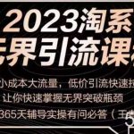 2023淘系无界引流实操课程,小成本大流量,低价引流快速拉新收割,让你快速掌握无界突破瓶颈-我创创业-副业网-网络创业-资源分享-网课资源-学习教程-学知识-自媒体-抖音-视频号-小红书-网络项目,赚钱软件,副业,兼职,学生赚,挂机赚-我创创业-副业网-5ccy.cn
