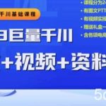 2023下半年巨量千川从小白到高手,推广逻辑、计划搭建、搭建思路等-我创创业-副业网-网络创业-资源分享-网课资源-学习教程-学知识-自媒体-抖音-视频号-小红书-网络项目,赚钱软件,副业,兼职,学生赚,挂机赚-我创创业-副业网-5ccy.cn