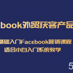 Facebook外贸获客产品出海,0基础入门Facebook营销课程,适合小白入门系统教学-我创创业-副业网-网络创业-资源分享-网课资源-学习教程-学知识-自媒体-抖音-视频号-小红书-网络项目,赚钱软件,副业,兼职,学生赚,挂机赚-我创创业-副业网-5ccy.cn