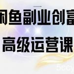 闲鱼电商运营高级课程，一部手机学会闲鱼开店赚钱-我创创业-副业网-网络创业-资源分享-网课资源-学习教程-学知识-自媒体-抖音-视频号-小红书-网络项目,赚钱软件,副业,兼职,学生赚,挂机赚-我创创业-副业网-5ccy.cn