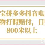 淘宝拼多多抖音电商购物打假赔付，日赚800米以上-我创创业-副业网-网络创业-资源分享-网课资源-学习教程-学知识-自媒体-抖音-视频号-小红书-网络项目,赚钱软件,副业,兼职,学生赚,挂机赚-我创创业-副业网-5ccy.cn